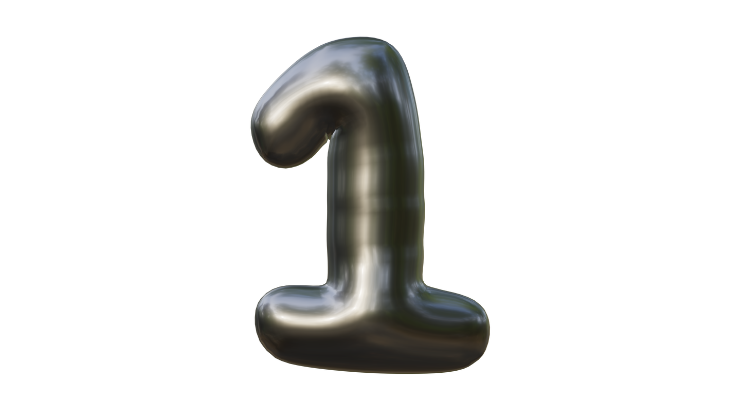 Ultimate 3D Balloon Font Pack