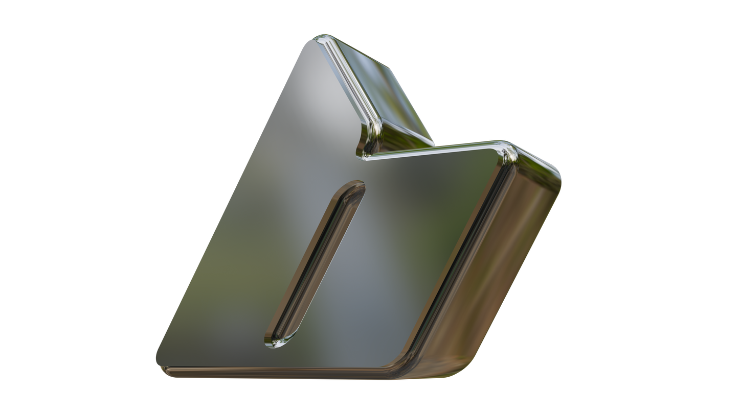 3D Chrome Font Pack