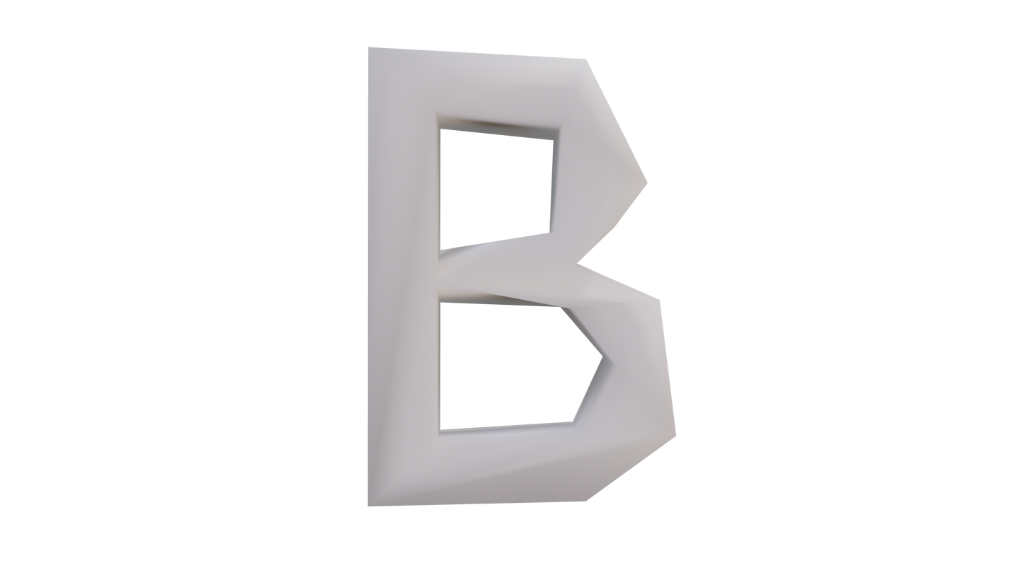 Low Poly Font Pack